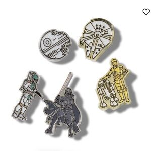 New Star Wars Jibbitz 5 pack